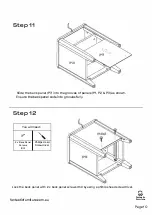 Предварительный просмотр 10 страницы fantastic furniture Arcadia Assembly Instructions Manual