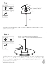 Preview for 5 page of fantastic furniture Cafe Quick Start Manual