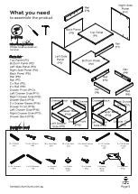 Preview for 5 page of fantastic furniture Como 2.0 Manual