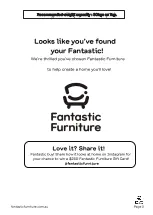 Предварительный просмотр 2 страницы fantastic furniture Nook Quick Start Manual