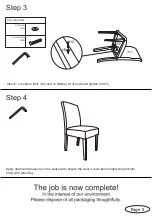 Предварительный просмотр 5 страницы fantastic furniture PARKER Assembly Instructions Manual