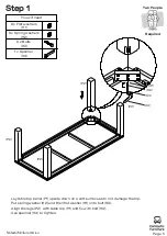 Предварительный просмотр 10 страницы fantastic furniture PARKER Assembly Instructions Manual