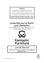 Предварительный просмотр 2 страницы fantastic furniture STAFFORD Assembly Instructions Manual