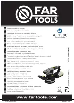 Far Tools AJ 150C Manual preview