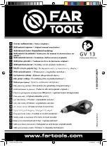 Preview for 1 page of Far Tools GV 13 Original Manual Translation