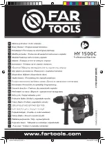 Preview for 1 page of Far Tools HY 1500C Manual