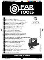 Far Tools JS 570C Manual preview