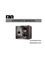 Preview for 1 page of FAR AV-50 Owner'S Manual