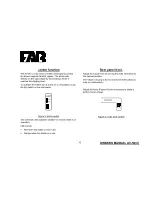 Preview for 10 page of FAR AV-50 Owner'S Manual