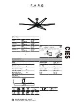 Предварительный просмотр 1 страницы Faro Barcelona Cies Manual