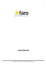 Предварительный просмотр 20 страницы Faro Barcelona Menorca Manual