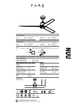 Faro Barcelona Nuu Manual предпросмотр