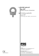 FAS RP Operating And Safety Instructions Manual preview