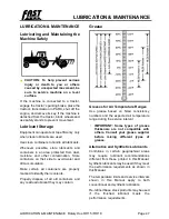 Предварительный просмотр 47 страницы Fast RH15 Owner'S Manual