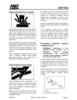 Предварительный просмотр 51 страницы Fast RH15 Owner'S Manual