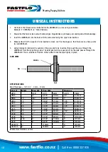 Предварительный просмотр 12 страницы FASTflo MINI Series Installation Manual