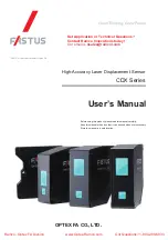 Fastus CDX Series User Manual preview