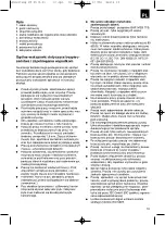 Предварительный просмотр 19 страницы Faust ST 55 E-01 Operating Instructions Manual