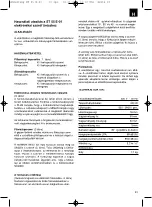 Предварительный просмотр 23 страницы Faust ST 55 E-01 Operating Instructions Manual