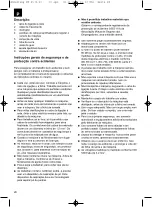 Предварительный просмотр 28 страницы Faust ST 55 E-01 Operating Instructions Manual