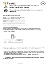 Preview for 12 page of favex RETRO User Manual