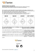 Preview for 27 page of favex RETRO User Manual