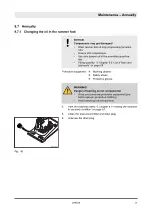 Предварительный просмотр 71 страницы Fayat Group DYNAPAC DR6Xe Operating And Maintenance Instructions Manual