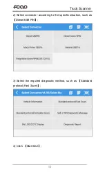 Preview for 12 page of Fcar F802 Manual