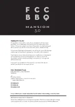 Предварительный просмотр 32 страницы FCC BBQ Mansion 3.0 User Manual