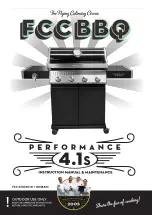 FCCBBQ PERFORMANCE 4.1s Instructions, Manual, Maintenance preview