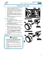 Предварительный просмотр 29 страницы FCI Home Appliances SOVB Use & Care Manual