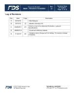 Preview for 13 page of FDS FD141CV-TS-HDSDI Installation And Operation Manual