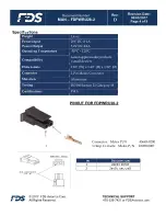 Preview for 4 page of FDS FDPWRU28-2 Installation And Operation Manual