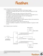 Предварительный просмотр 17 страницы Feather F-CF-Power Owner'S Manual