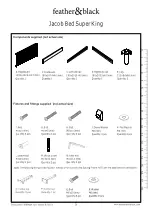 Preview for 3 page of feather&black Jacob Bed Assembly Instructions Manual