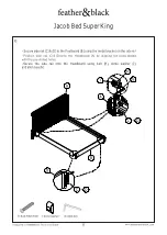 Preview for 5 page of feather&black Jacob Bed Assembly Instructions Manual