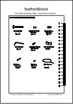 Preview for 4 page of feather&black Salcombe Assembly Instruction Manual