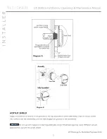 Preview for 11 page of Feel Good mr. steam CX Series Installation, Operation & Maintenance Manual