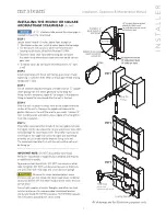 Preview for 10 page of Feel Good mr. steam MS90E Installation, Operation And Maintenance Manual