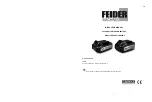 Preview for 1 page of Feider Machines FBA20U2 Instruction Manual