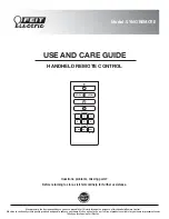 Preview for 1 page of Feit Electric SYNC Use And Care Manual