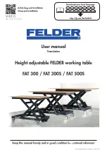 Preview for 1 page of Felder FAT 300S User Manual