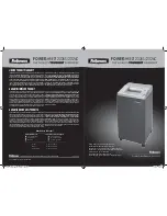 Fellowes 2326S Manual preview