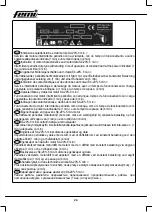 Предварительный просмотр 24 страницы Femi 732 User Manual