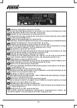 Предварительный просмотр 28 страницы Femi 732 User Manual