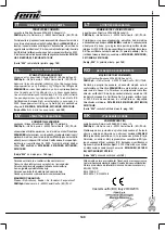 Preview for 140 page of Femi 732 User Manual