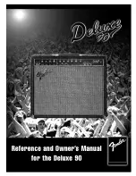 Fender 90 Reference And Owner'S Manual предпросмотр