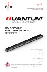 Feniex Quantum 600 Instruction Manual preview