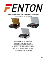 Fenton RP105 Instruction Manual preview
