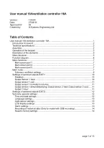 Предварительный просмотр 1 страницы G-Systems 16A User Manual